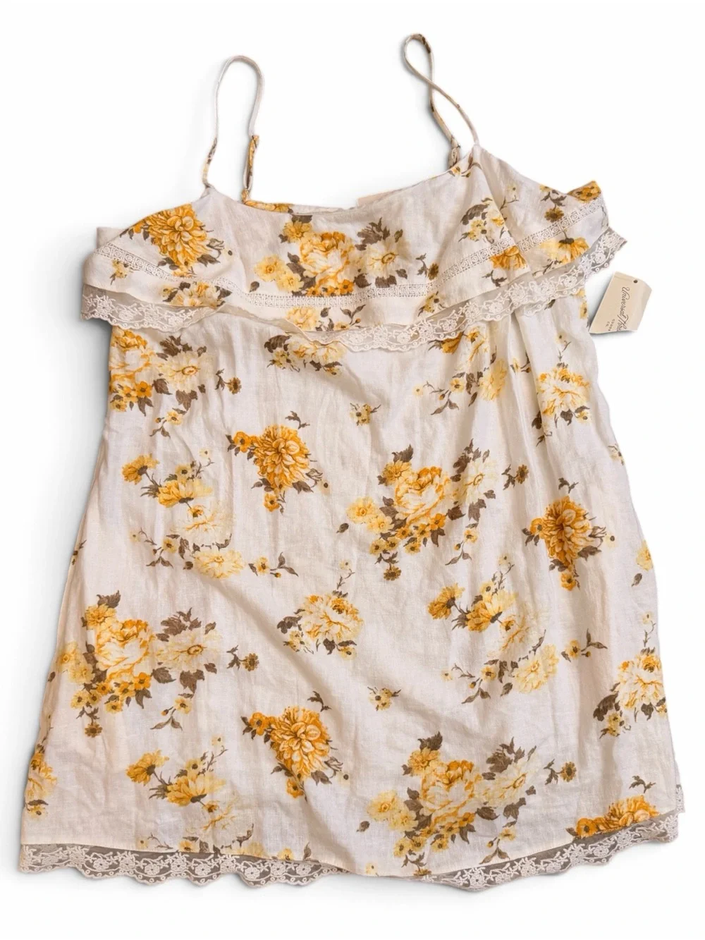 Universal Thread Floral Ruffle Slip Dress NWT Size XXL